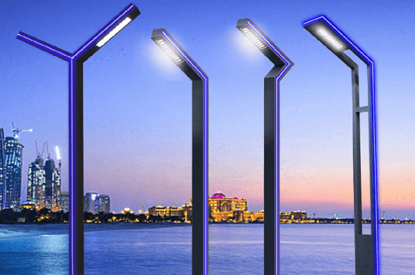 武汉紫光多造型LED景观路灯-武汉时代经典